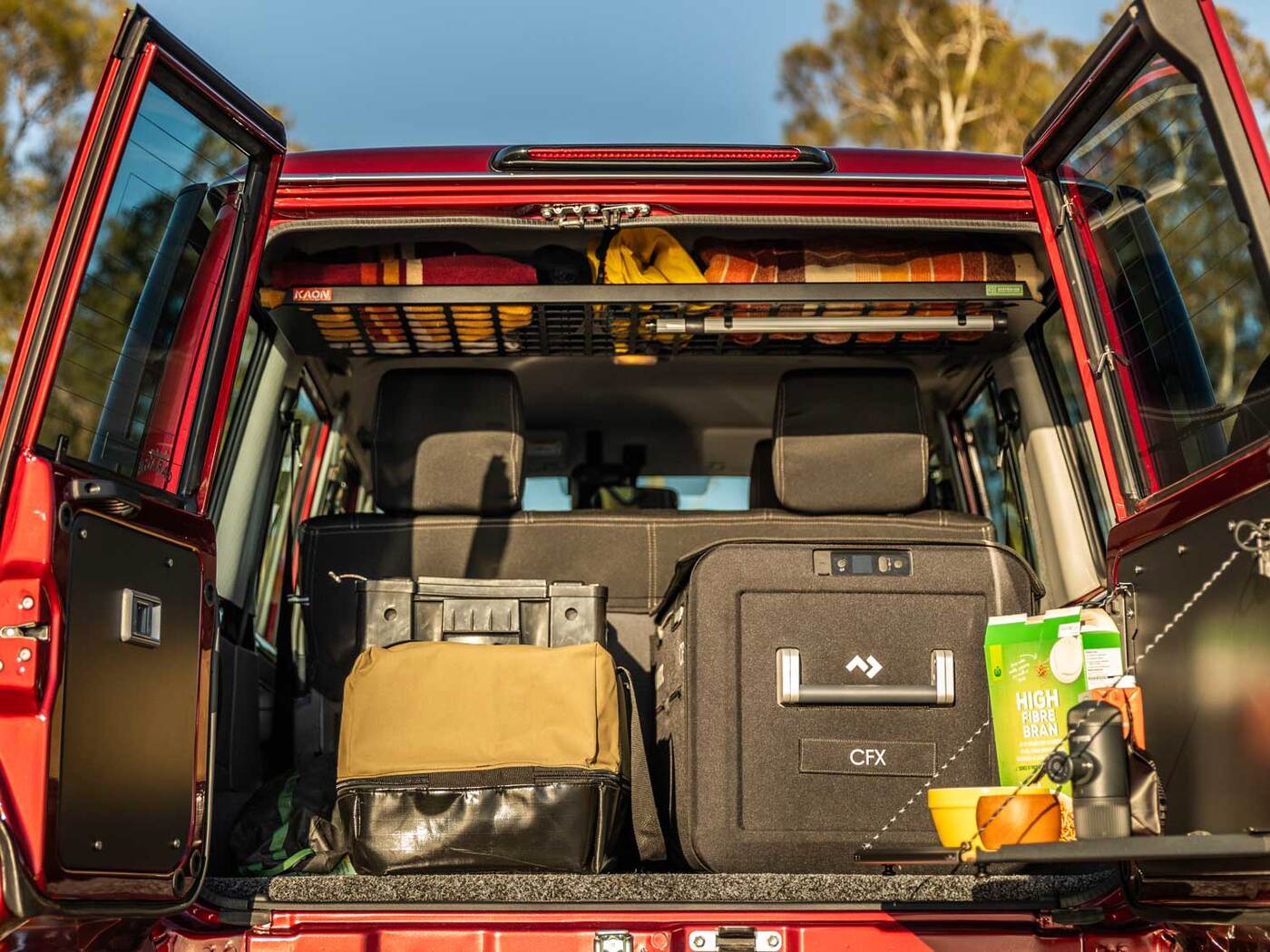 LC76 Standalone Rear Roof Shelf