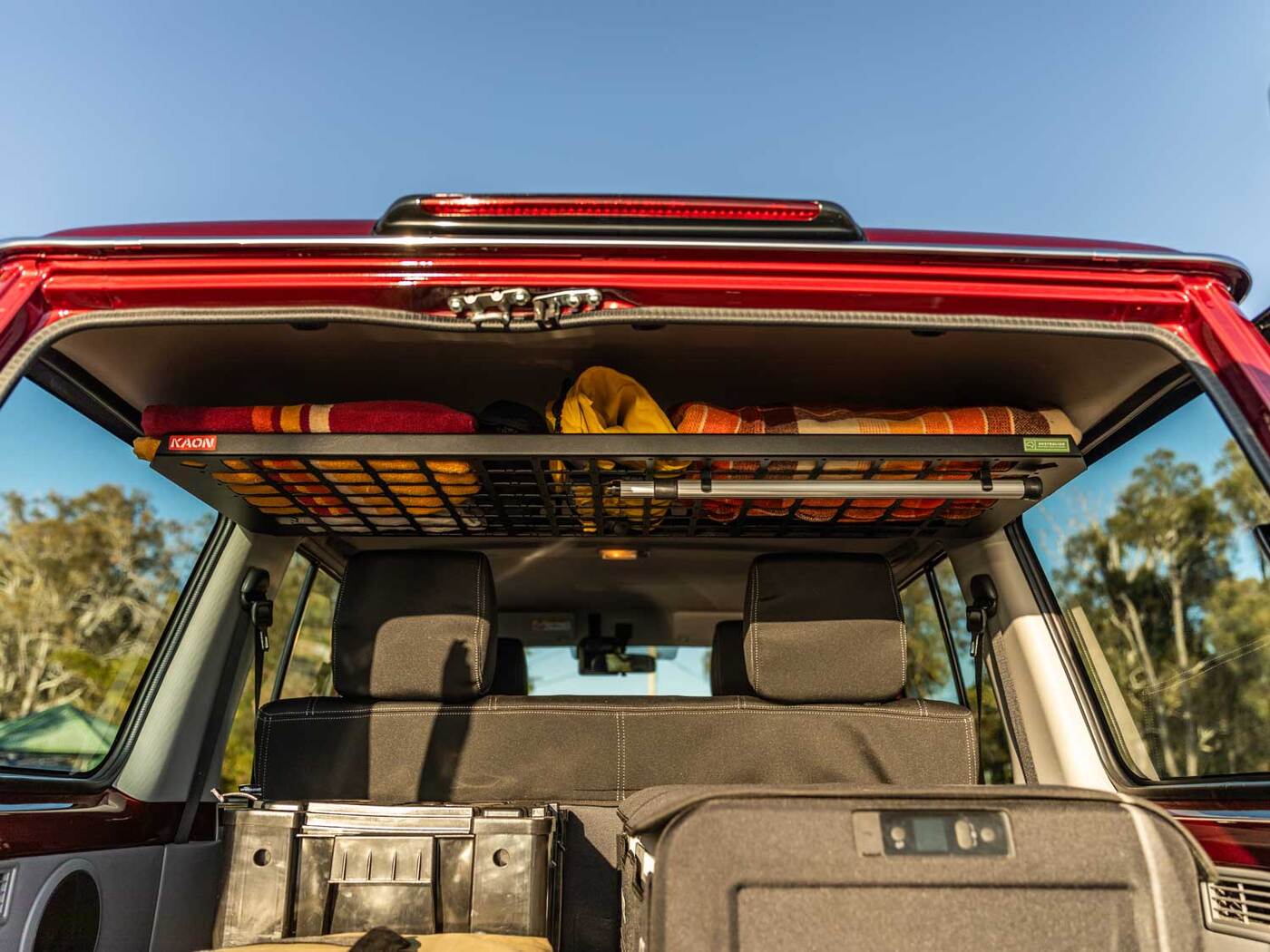 LC76 Standalone Rear Roof Shelf