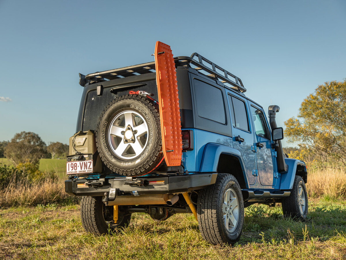 Out-Back Maxtrax/TRED Mount & Spare Tyre Mount