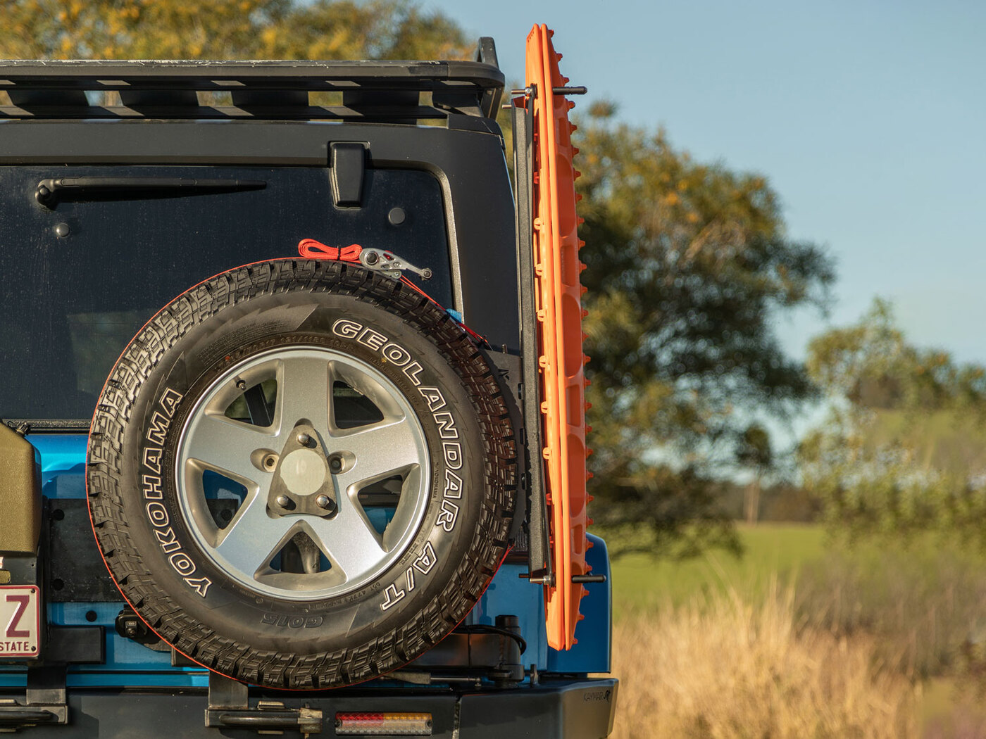Out-Back Maxtrax/TRED Mount & Spare Tyre Mount