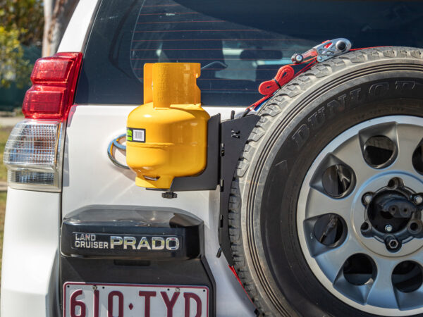 Out-Back Gas Bottle Mount & Spare Tyre Mount