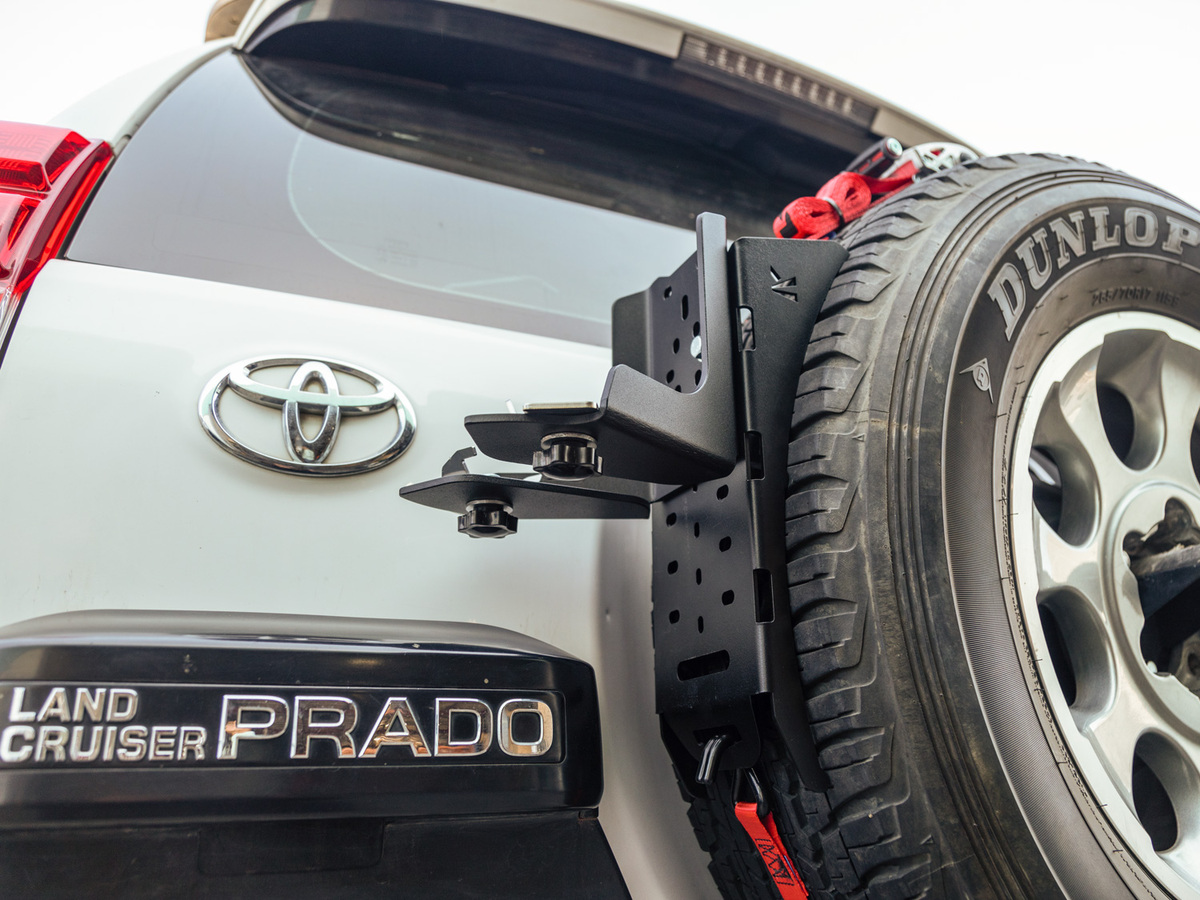 Out-Back Gas Bottle Mount & Spare Tyre Mount