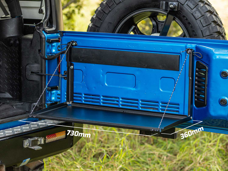 JK Rear Door Drop Down Table