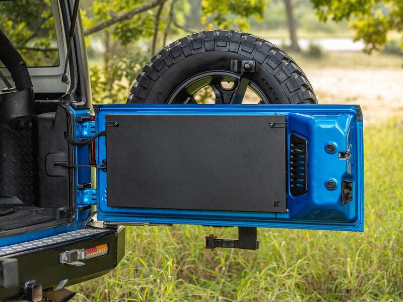 JK Rear Door Drop Down Table