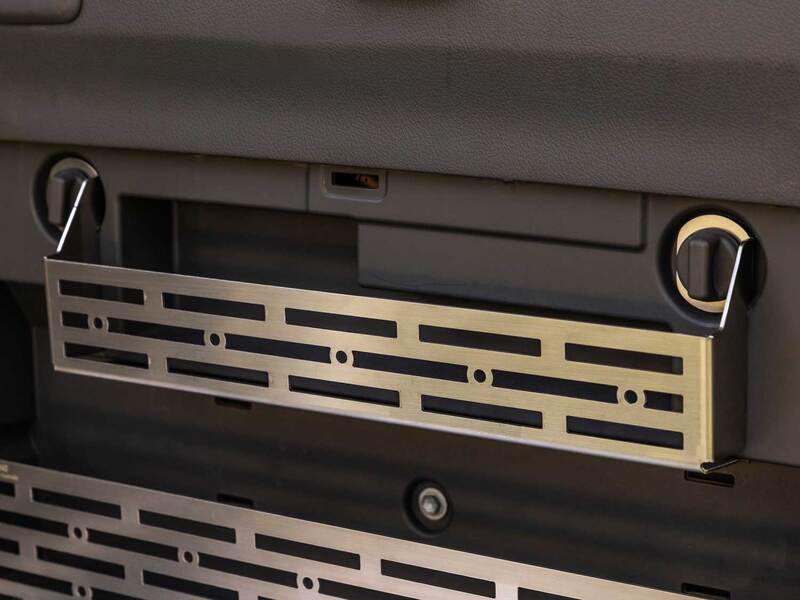 Prado150/GX460 Rear Door Caddy [Natural Stainless]