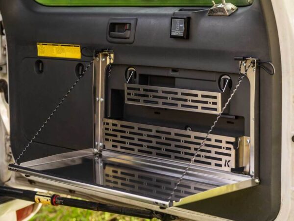 Prado150/GX460 Rear Door Caddy [Natural Stainless]