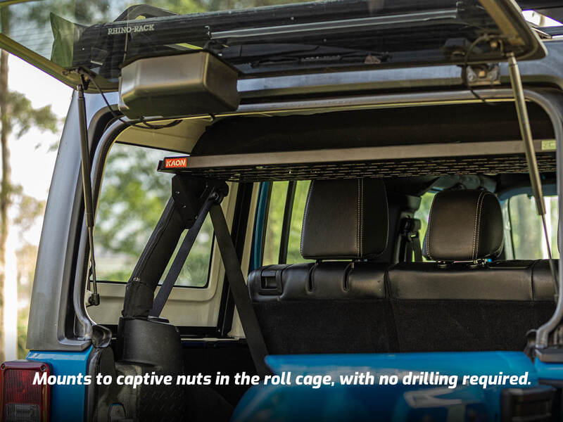 JK 4 Door Standalone Rear Roof Shelf