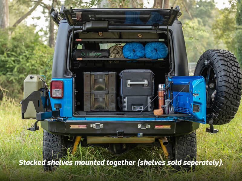 JK 4 Door Standalone Rear Roof Shelf