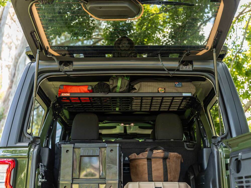 JL 4 Door Standalone Rear Roof Shelf