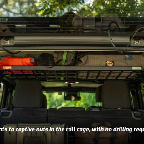 JL 4 Door Standalone Rear Roof Shelf