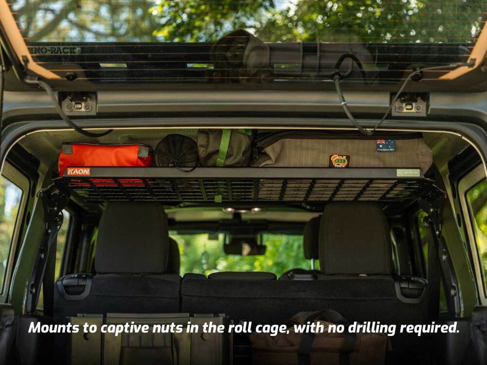 JL 4 Door Standalone Rear Roof Shelf