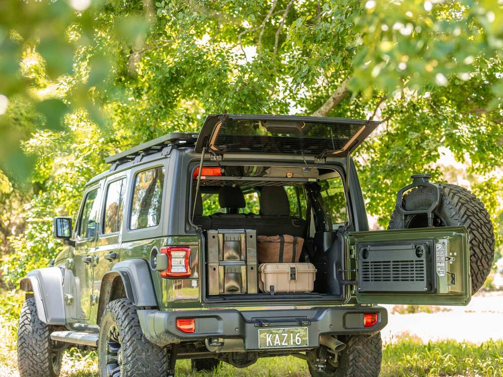 JL 4 Door Standalone Rear Roof Shelf