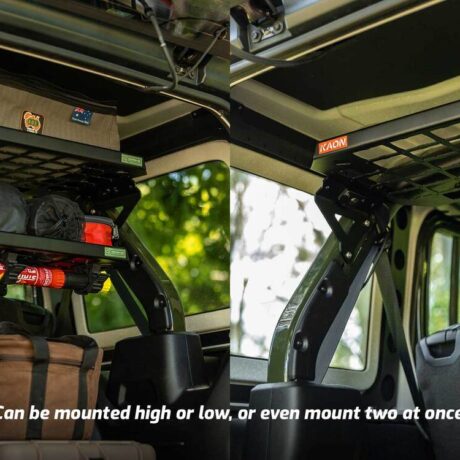 JL 4 Door Standalone Rear Roof Shelf