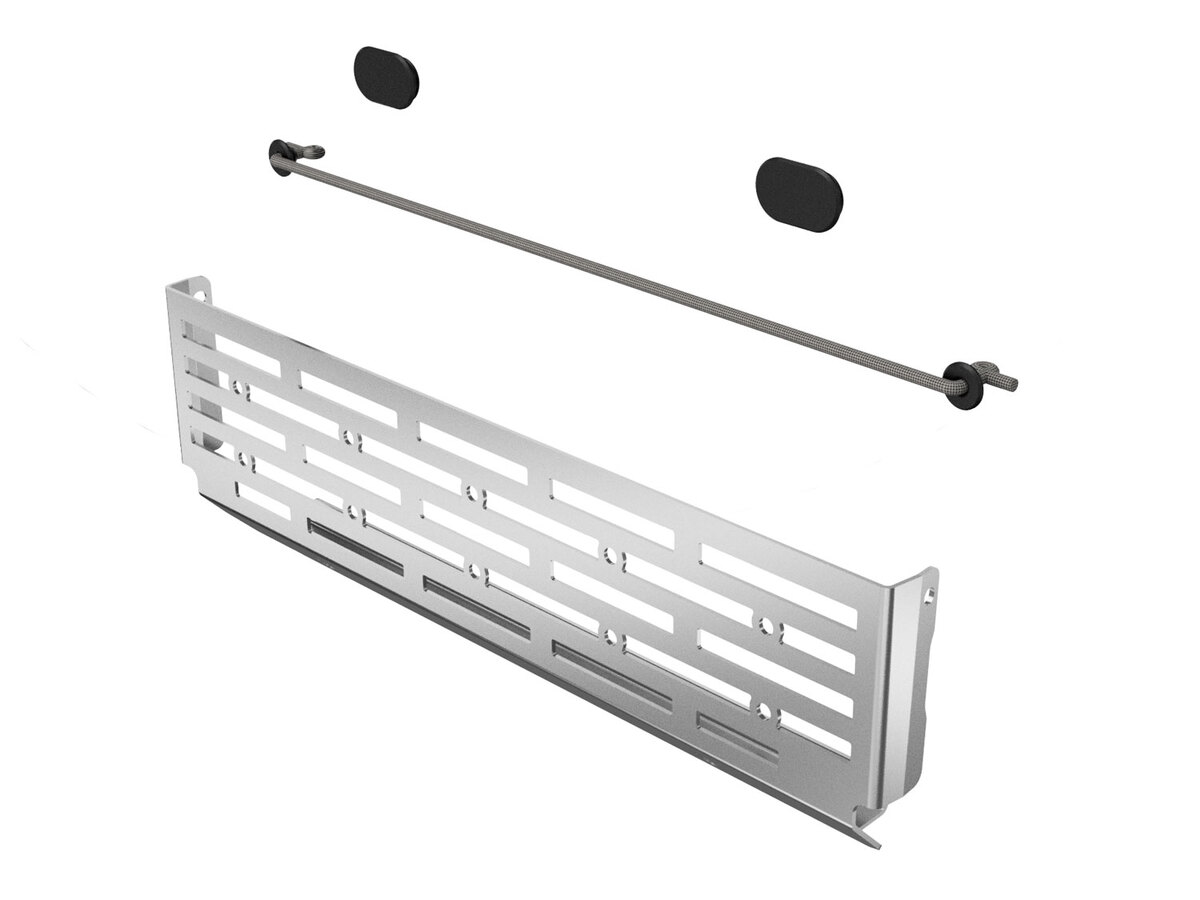 Prado150/GX460 Rear Door Utensil Cage [Natural Stainless]