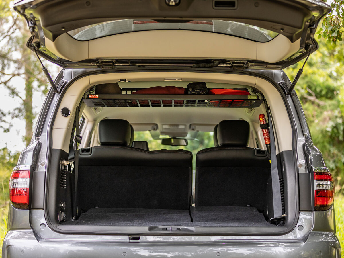 Y62 Standalone Rear Roof Shelf [Small Side Molle Panels]