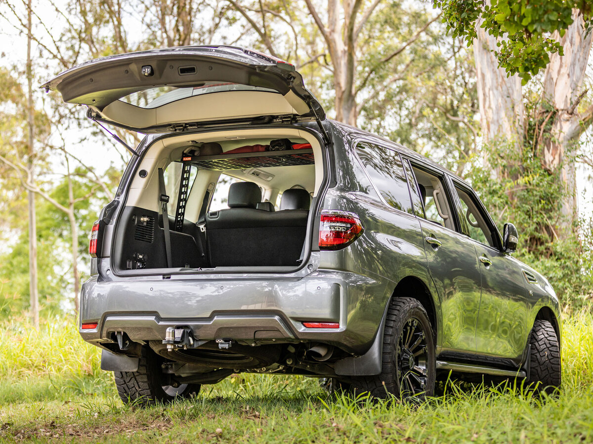 Y62 Standalone Rear Roof Shelf [Small Side Molle Panels]