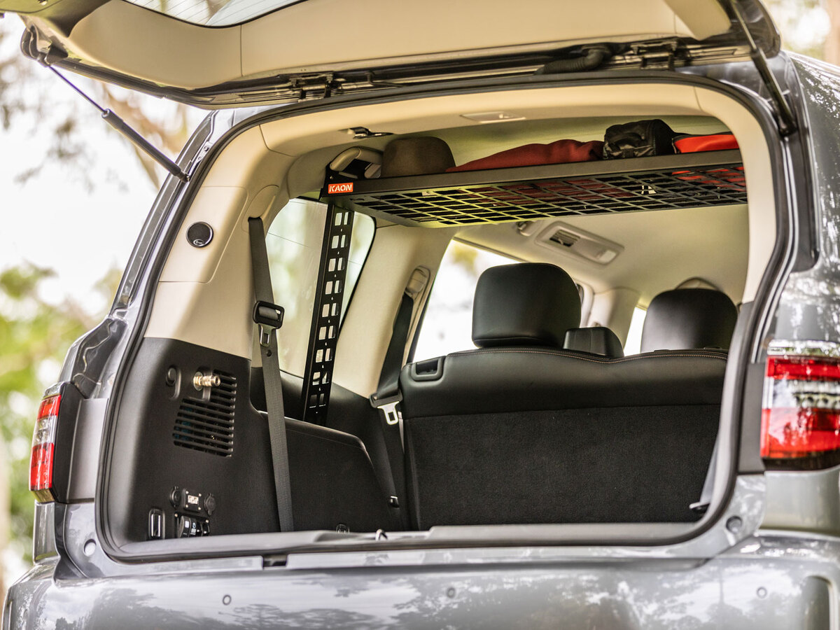 Y62 Standalone Rear Roof Shelf [Small Side Molle Panels]