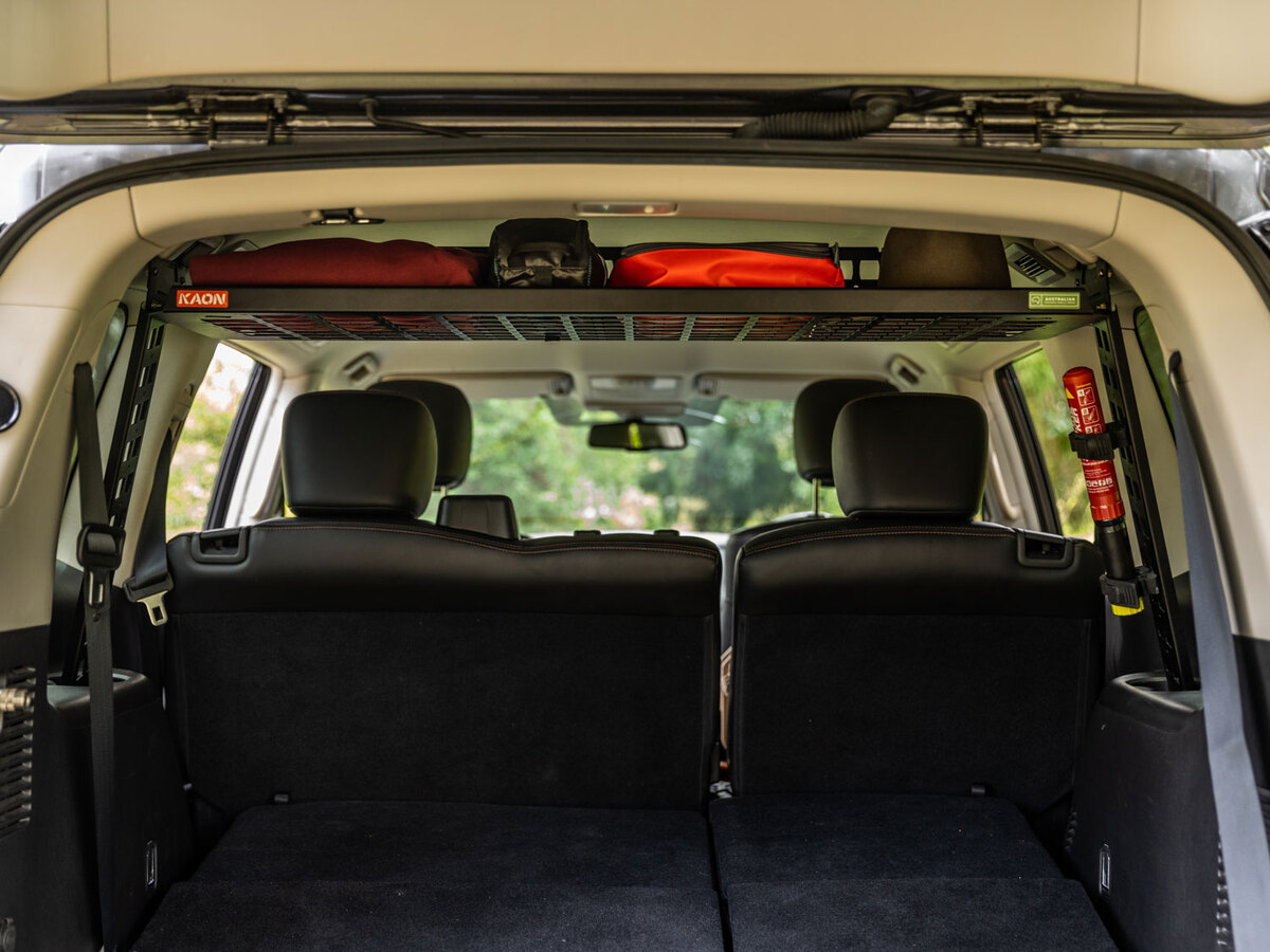 Y62 Standalone Rear Roof Shelf [Small Side Molle Panels]