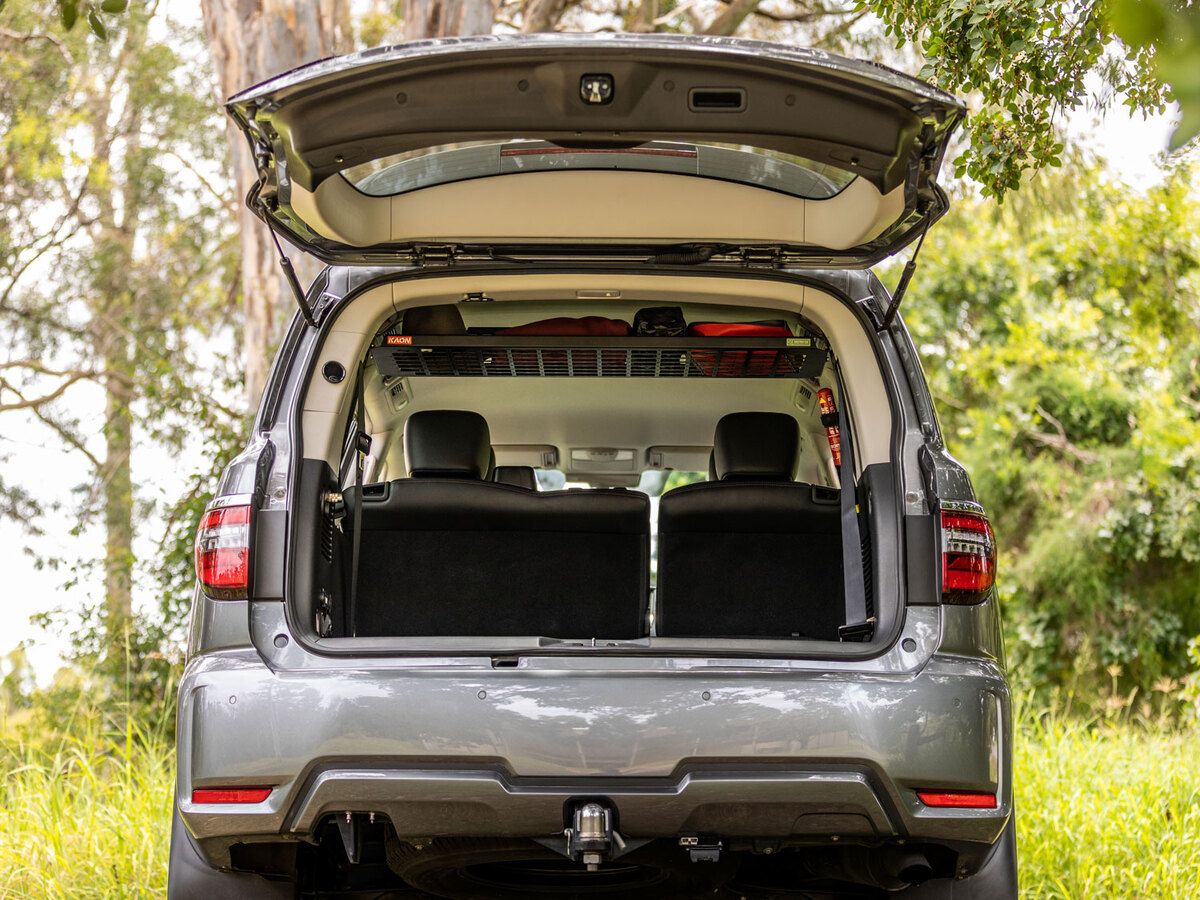 Y62 Standalone Rear Roof Shelf [Small Side Molle Panels]