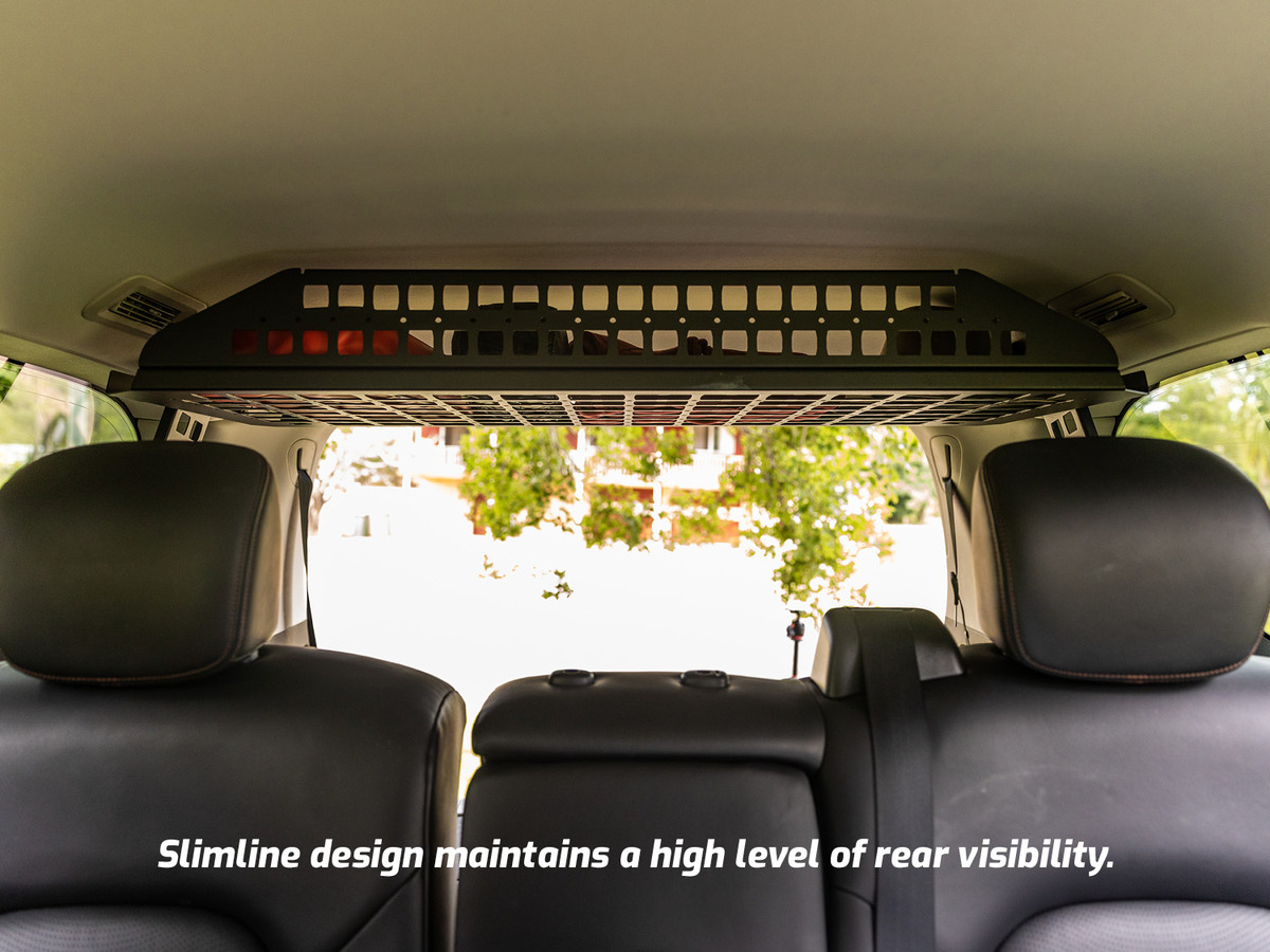 Y62 Standalone Rear Roof Shelf [Small Side Molle Panels]
