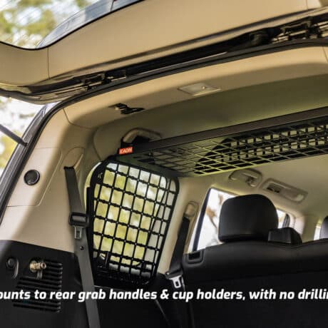 Standalone Rear Roof Shelf to suit Nissan Patrol Y62 [Large Side Molle Panels]