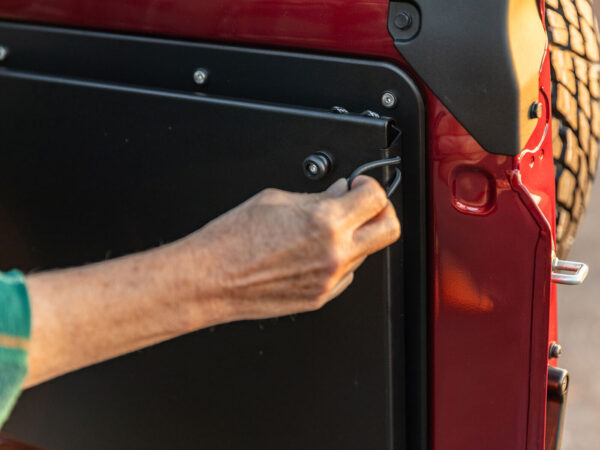 LC70 Rear Door Drop Down Table & Door Cards