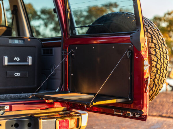 LC70 Rear Door Drop Down Table & Door Cards