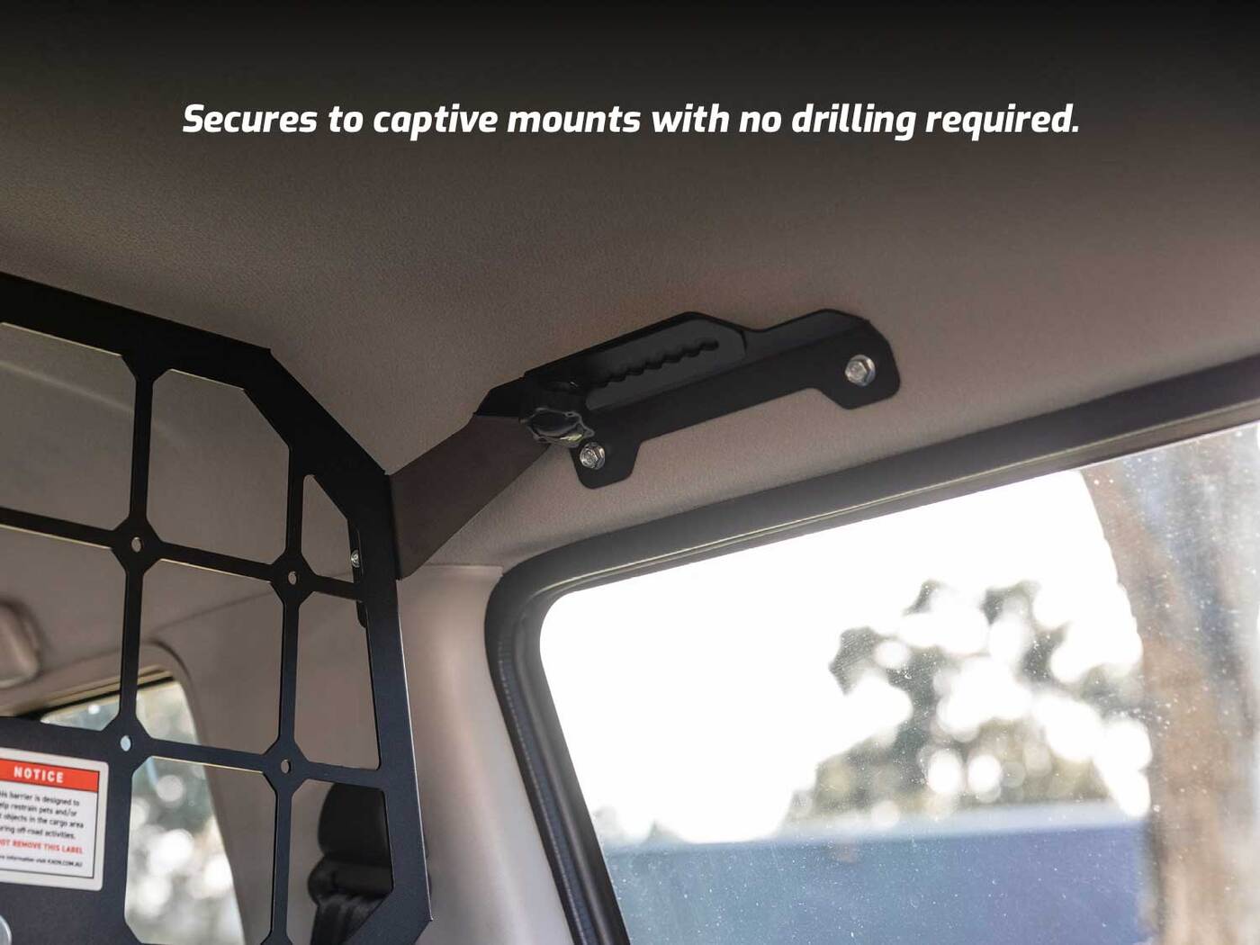 Light Cargo & Pet Barrier to suit Toyota LandCruiser 76 2024+