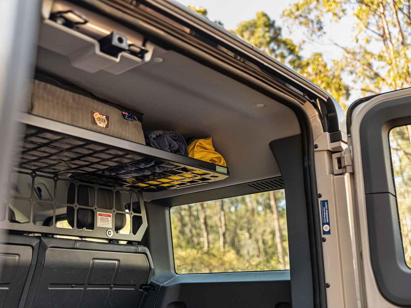 Standalone Rear Roof Shelf to suit Ineos Grenadier