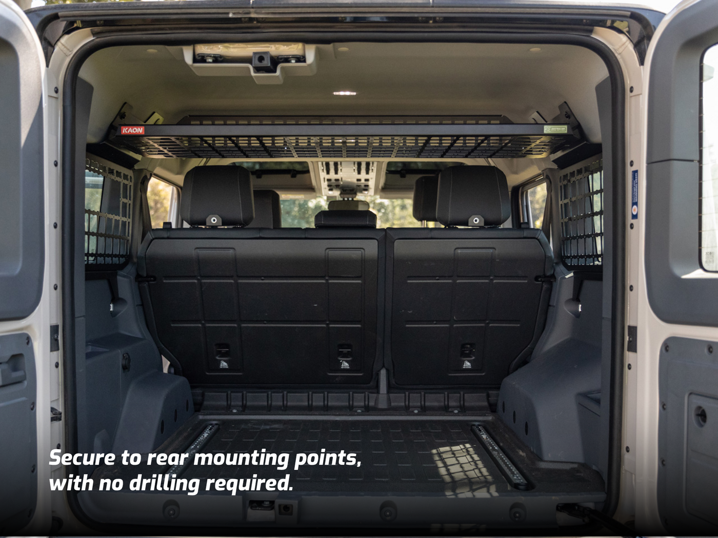 Standalone Rear Roof Shelf to suit Ineos Grenadier