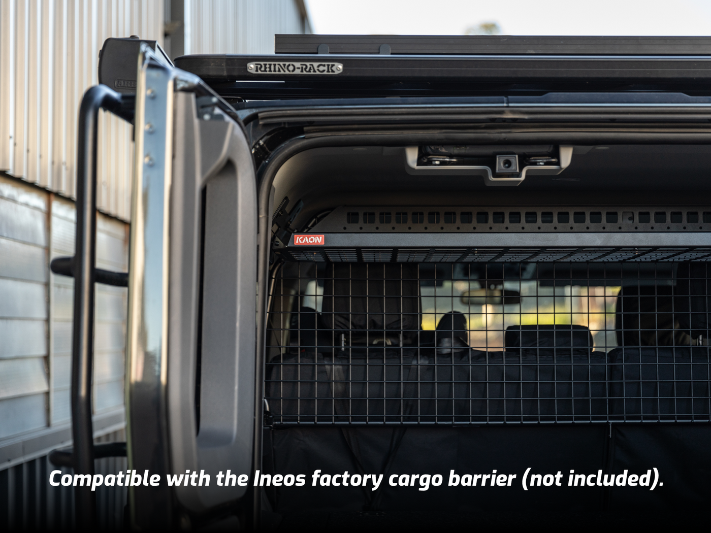Standalone Rear Roof Shelf to suit Ineos Grenadier