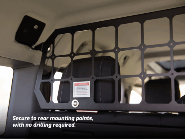 Light Cargo & Pet Barrier to suit Ineos Grenadier