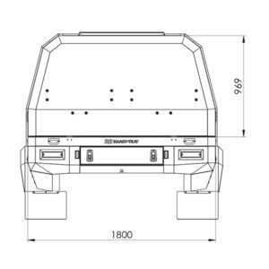 LC79 Double Cab TRAY & CANOPY