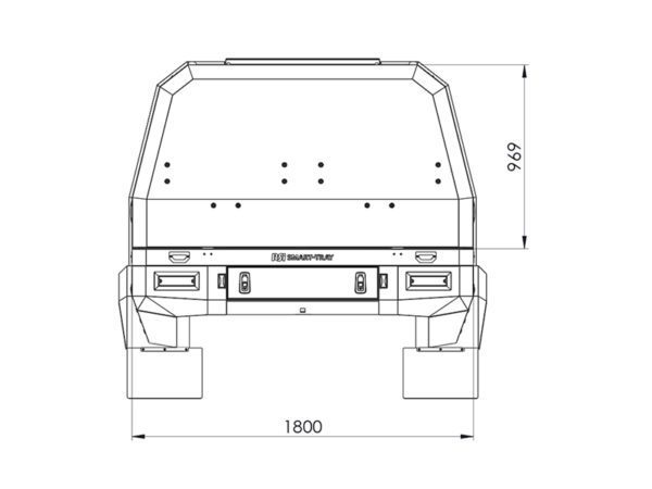 LC79 Double Cab TRAY & CANOPY