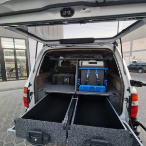 LC80 DRAWER FIXED FLOOR + WING KIT