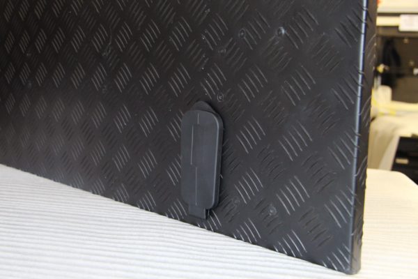 PUSH BUTTON LOCK COVER
