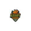 MAXTRAX Army Logo Velcro Morale Patch