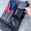 Drop Slide™ Clip-On Table with Cutlery Roll - Image 2