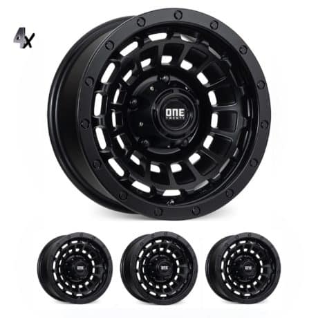JIMNY (15X6) 4x ONE TWENTY WHEELS (5/139.7) (0 OFFSET)