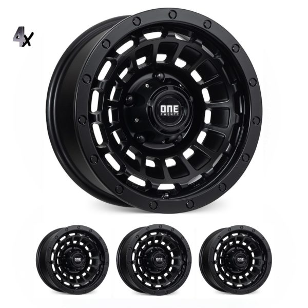 JIMNY (15X6) 4x ONE TWENTY WHEELS (5/139.7) (0 OFFSET)