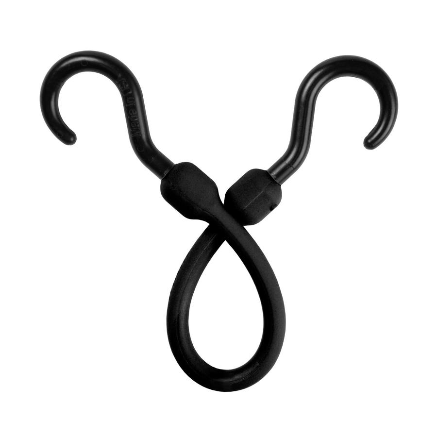 12″ EASY STRETCH BUNGEE CORD – BLACK