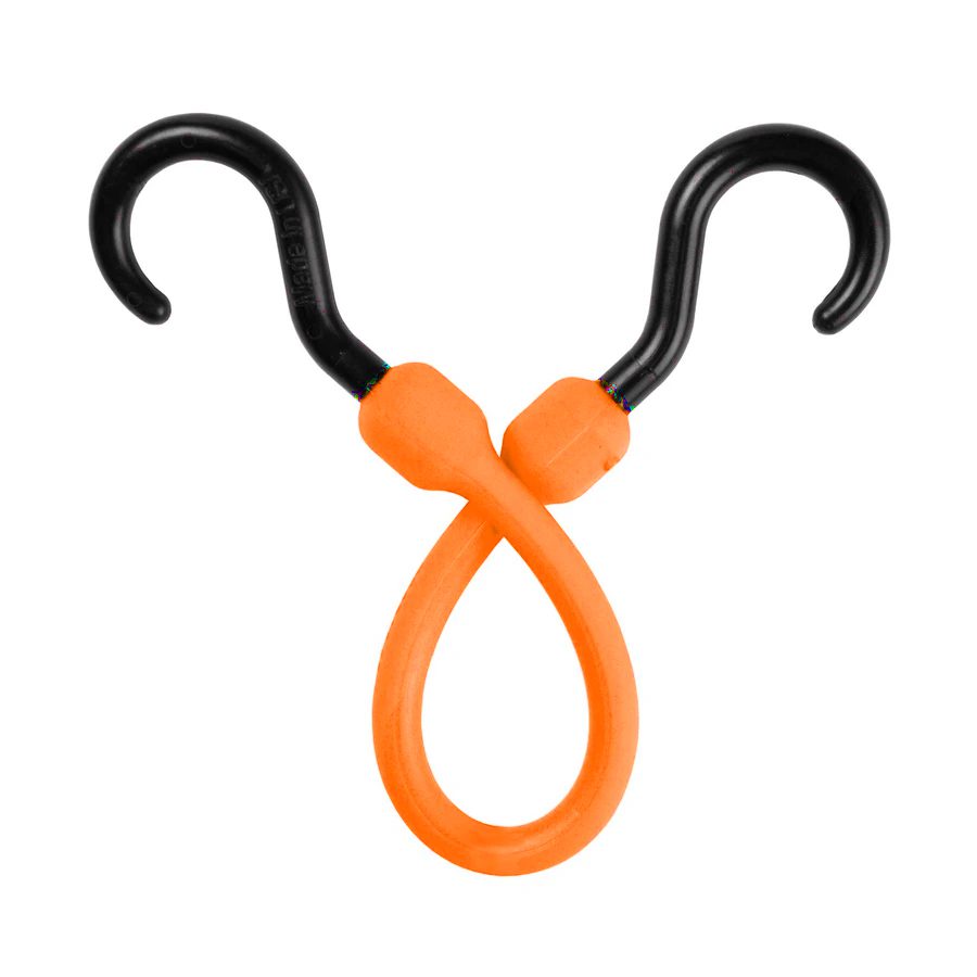12″ EASY STRETCH BUNGEE CORD – ORANGE