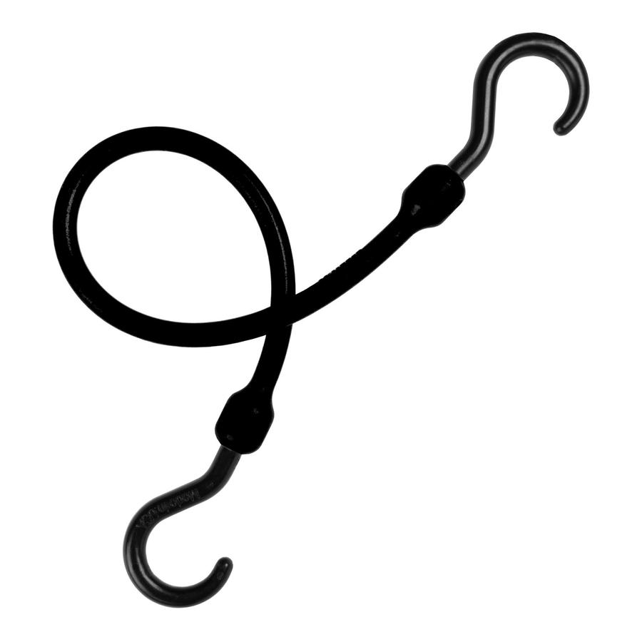 18″ EASY STRETCH BUNGEE CORD – BLACK