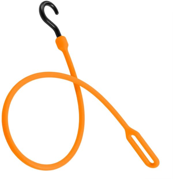 30″ LOOP END EASY STRETCH BUNGEE CORD – ORANGE