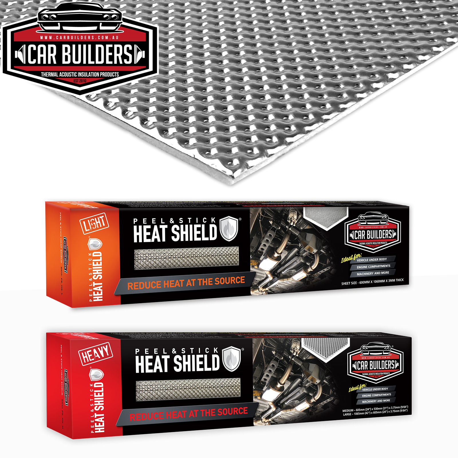 Peel & Stick Heat Shield