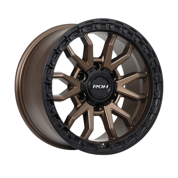 Raid Matte Bronze 17×9 6/139 +12