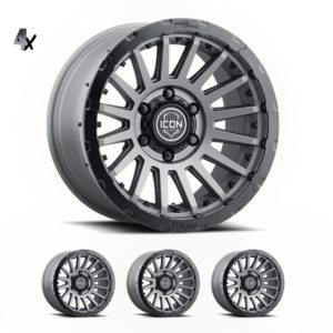 SILVERADO/SUBURBAN/SIERRA 1500 (17×8.5) 4x RECON SLX CHARCOAL 6×5.5 (0 OFFSET)