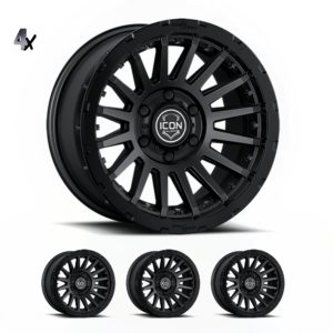 SILVERADO/SUBURBAN/SIERRA 1500 (17×8.5) 4x RECON SLX CHARCOAL 6×5.5 (0 OFFSET)