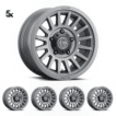 FJ/Prado/GX460/Hilux/Fortuner/4Runner/Pajero/Tacoma (17x8.5) 5x RECON SLX CHARCOAL 6x5.5 +25 OFFSET