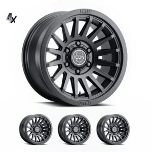SILVERADO/SUBURBAN/SIERRA 1500 (17×8.5) 4x RECON PRO CHARCOAL 6×5.5 (0 OFFSET)